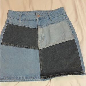 Blue Jean Skirt